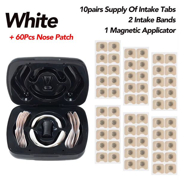 Magnetic Nasal Breathing Dilators Kits Nasal Dilator Boost Oxygen Intake Breathing Refill Nose Clip Nasal Strips Reduce Snoring