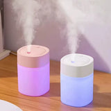 200ML Mini Humidifier USB Ultrasonic Air Humidifier LED Lamp Essential Oil Diffuser Car Purifier Aroma Anion Mist Maker Portable