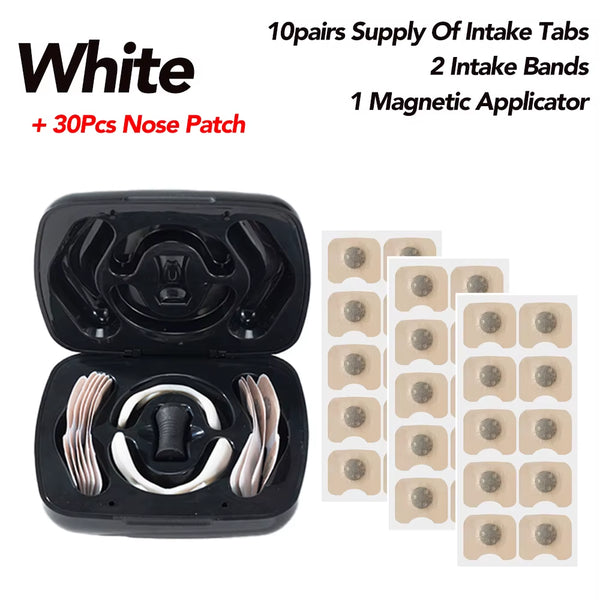 Magnetic Nasal Breathing Dilators Kits Nasal Dilator Boost Oxygen Intake Breathing Refill Nose Clip Nasal Strips Reduce Snoring