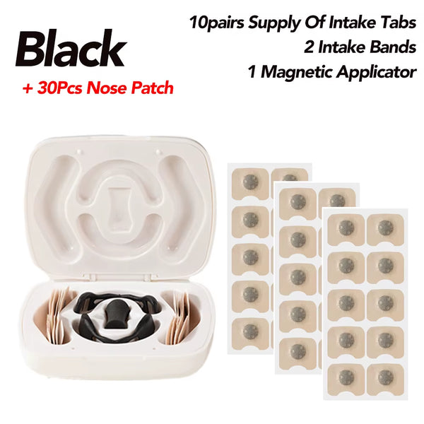 Magnetic Nasal Breathing Dilators Kits Nasal Dilator Boost Oxygen Intake Breathing Refill Nose Clip Nasal Strips Reduce Snoring