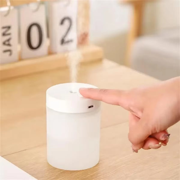 200ML Mini Humidifier USB Ultrasonic Air Humidifier LED Lamp Essential Oil Diffuser Car Purifier Aroma Anion Mist Maker Portable